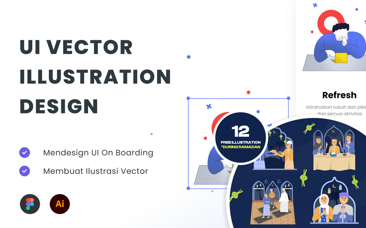 UI Vector Illustration Design